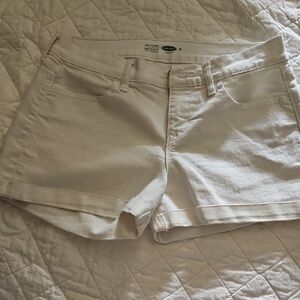Old Navy Women's White Jean Shorts